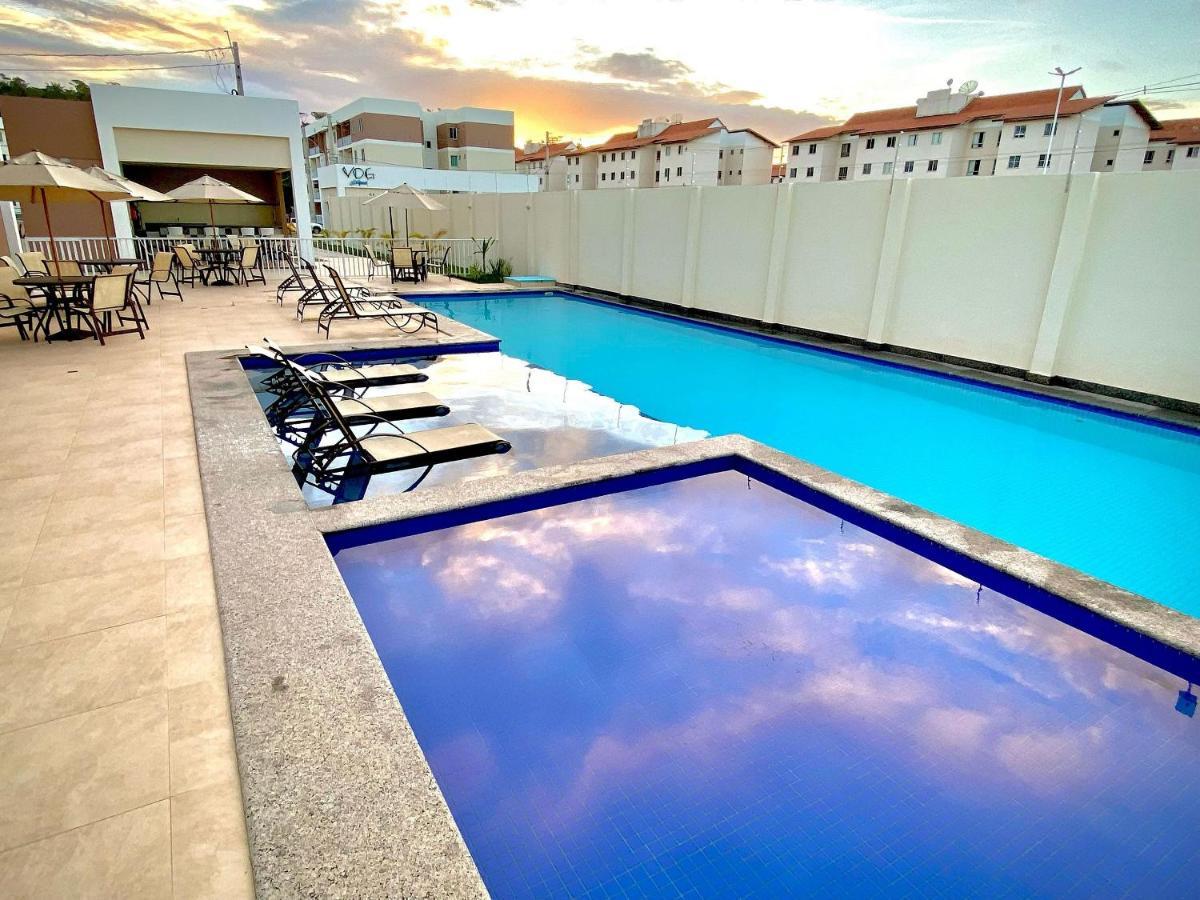 Vog Acqua - Flor Na Praia - Pe Na Areia 2/4 Com Ar Ильеус Экстерьер фото
